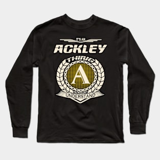 Ackley Long Sleeve T-Shirt